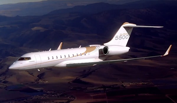 Аренда самолета Bombardier Global 5500 - цены, фото, характеристики ...