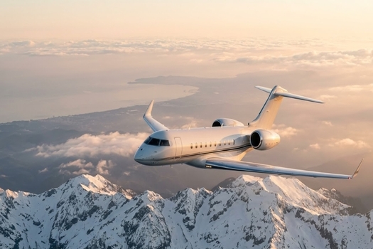 Как быстро добраться в Европу на частном самолете
