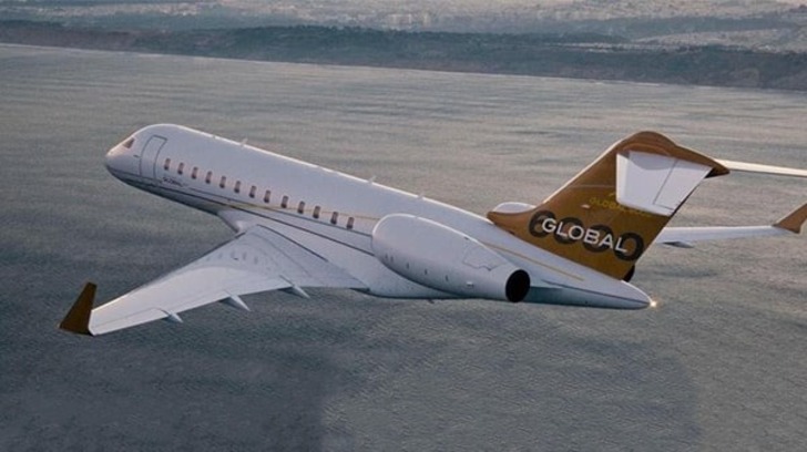 Внутри бизнес-джета