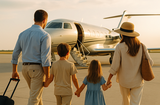 Куда полететь отдыхать с детьми за границу на частном самолете: топ направлений для семейного отдыха
